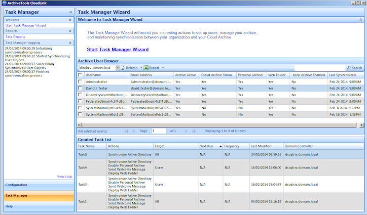 Task Manager Wizard